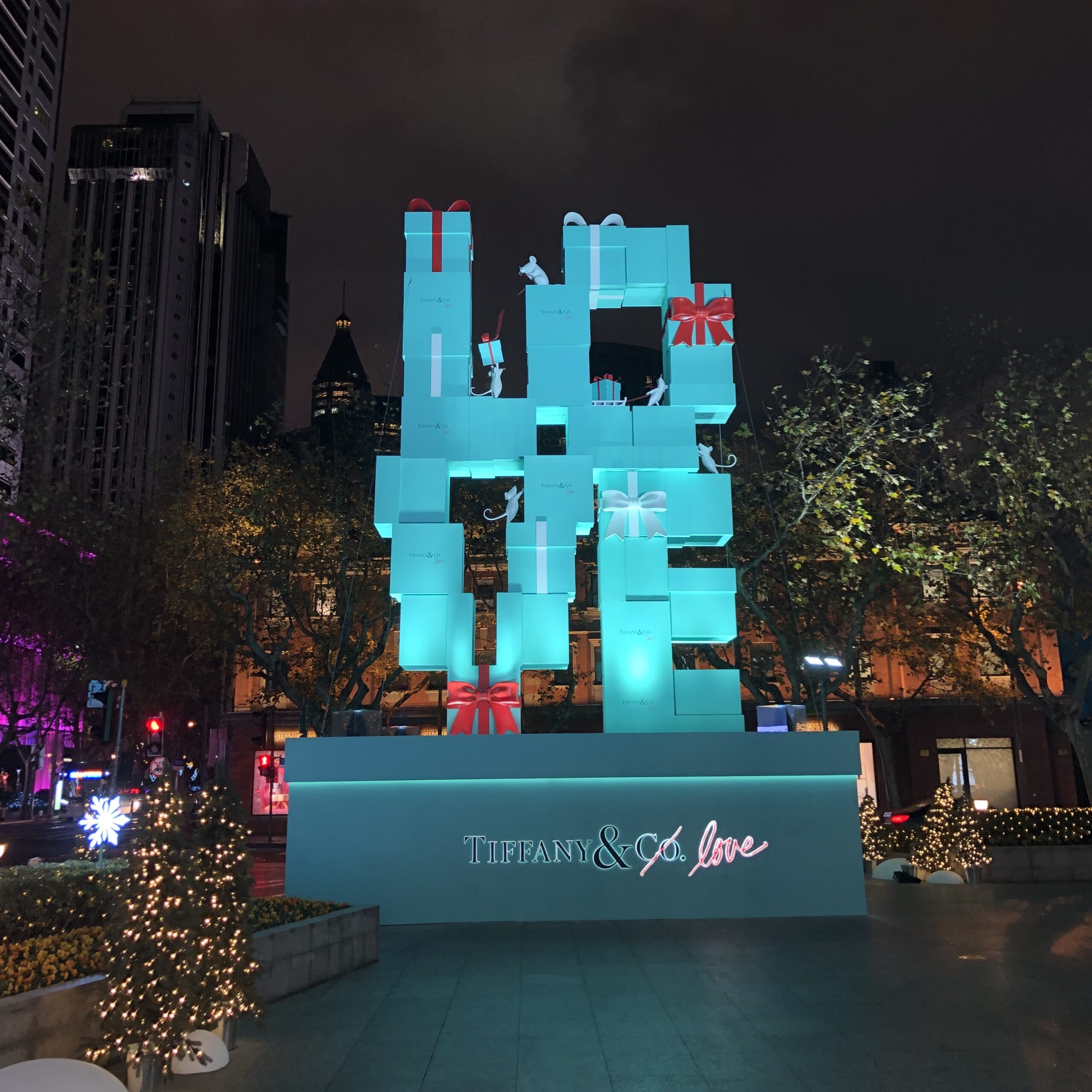 Tiffany Christmas Changsha & Shanghai Dec – Jan 2019 – 1