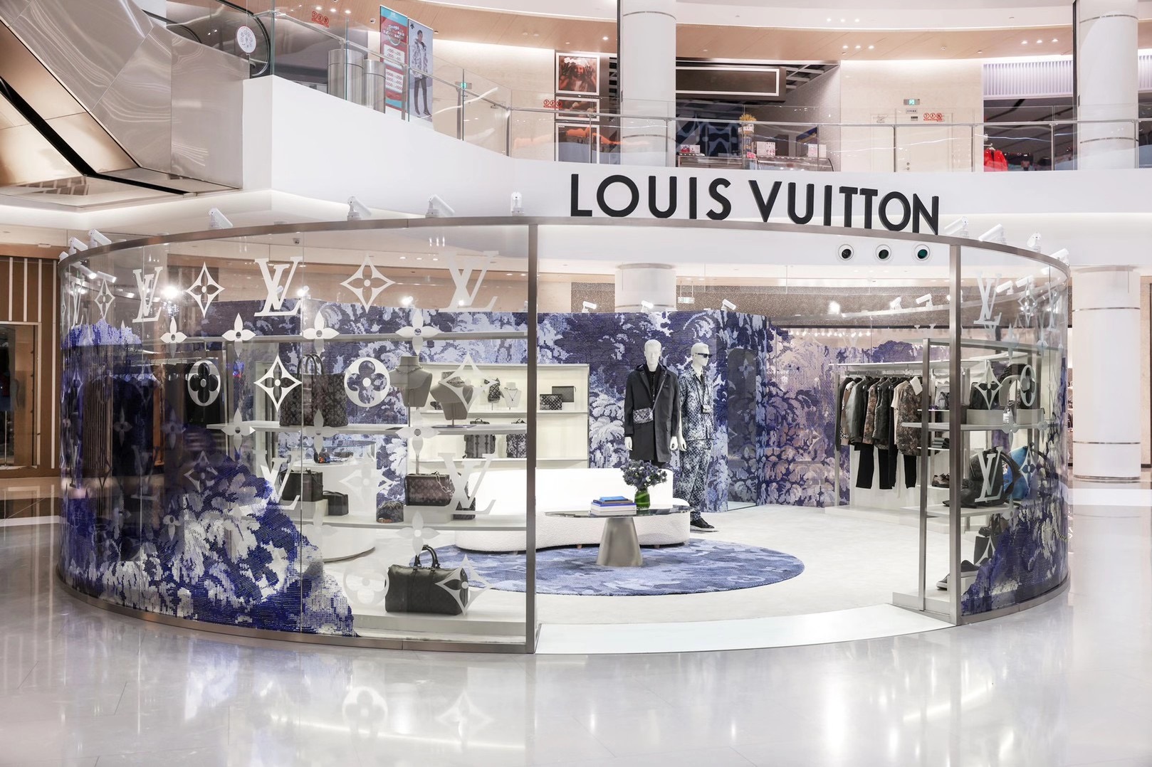 Louis Vuitton pop up store launch at Pacific Fair