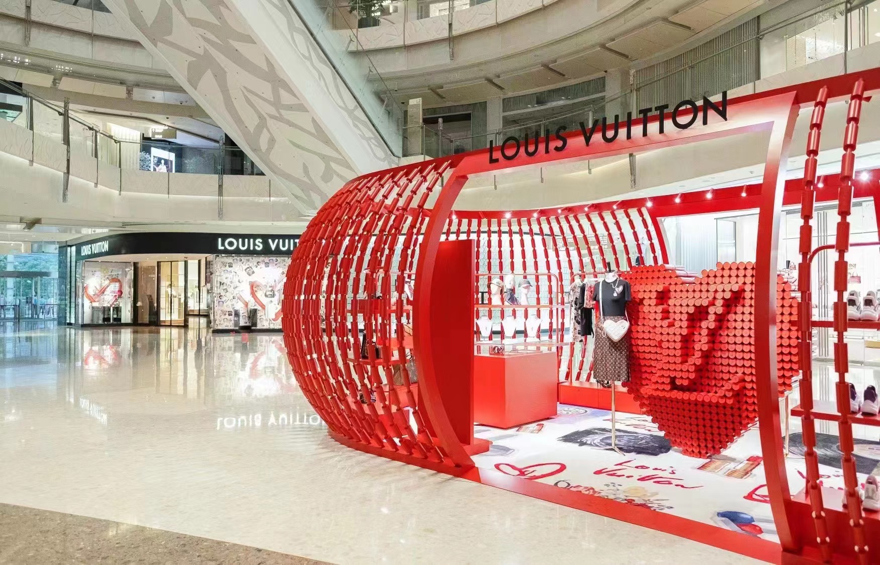 Louis Vuitton Chinese Valentine’s Day Pop-up July