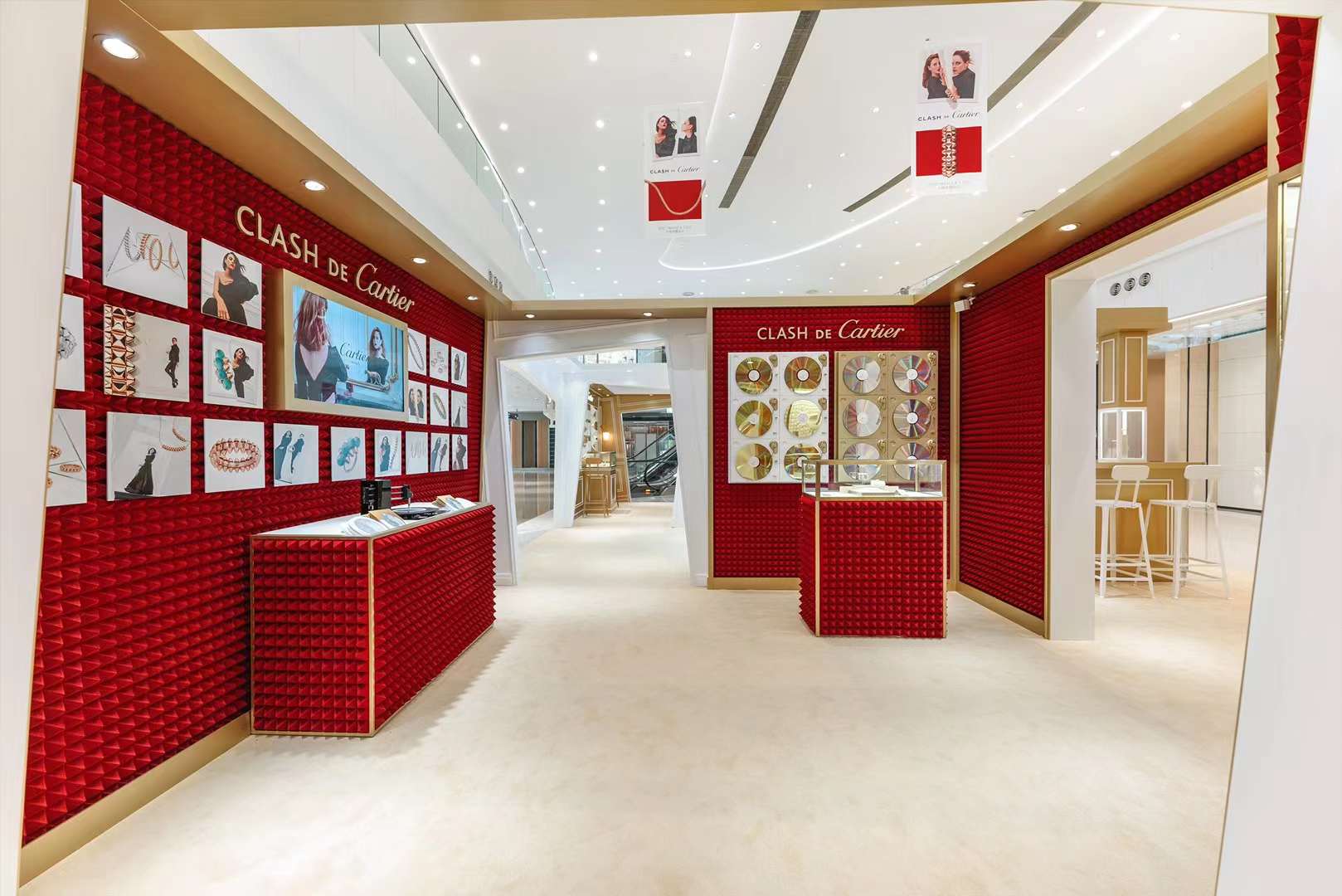 Cartier Clash Pop-up May 2021 – Feb 2022 Chengdu/Jiaxing/Hangzhou/Shenyang/Chongqing/Harbin/Wuhan/Yantai/Beijing/Nantong/Nanning/Foshan