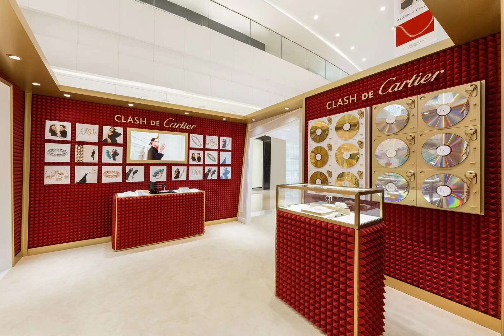 Cartier Clash Pop-up May 2021 – Feb 2022 Chengdu/Jiaxing/Hangzhou/Shenyang/Chongqing/Harbin/Wuhan/Yantai/Beijing/Nantong/Nanning/Foshan