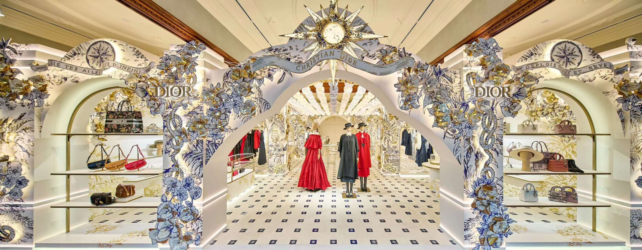 Dior Xmas Zhangyuan  Shanghai NOVEMBER-FEB 2023