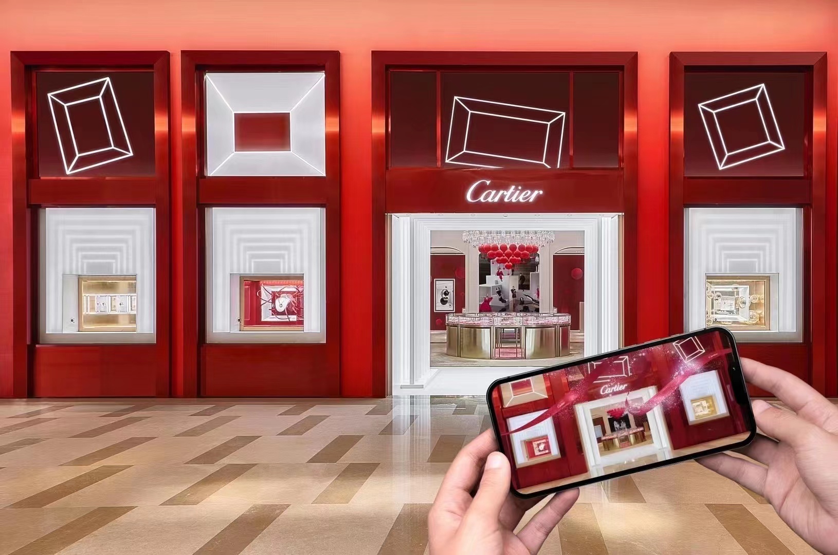 CARTIER Macau City of Dream Boutique Transformation December 11-March Macau