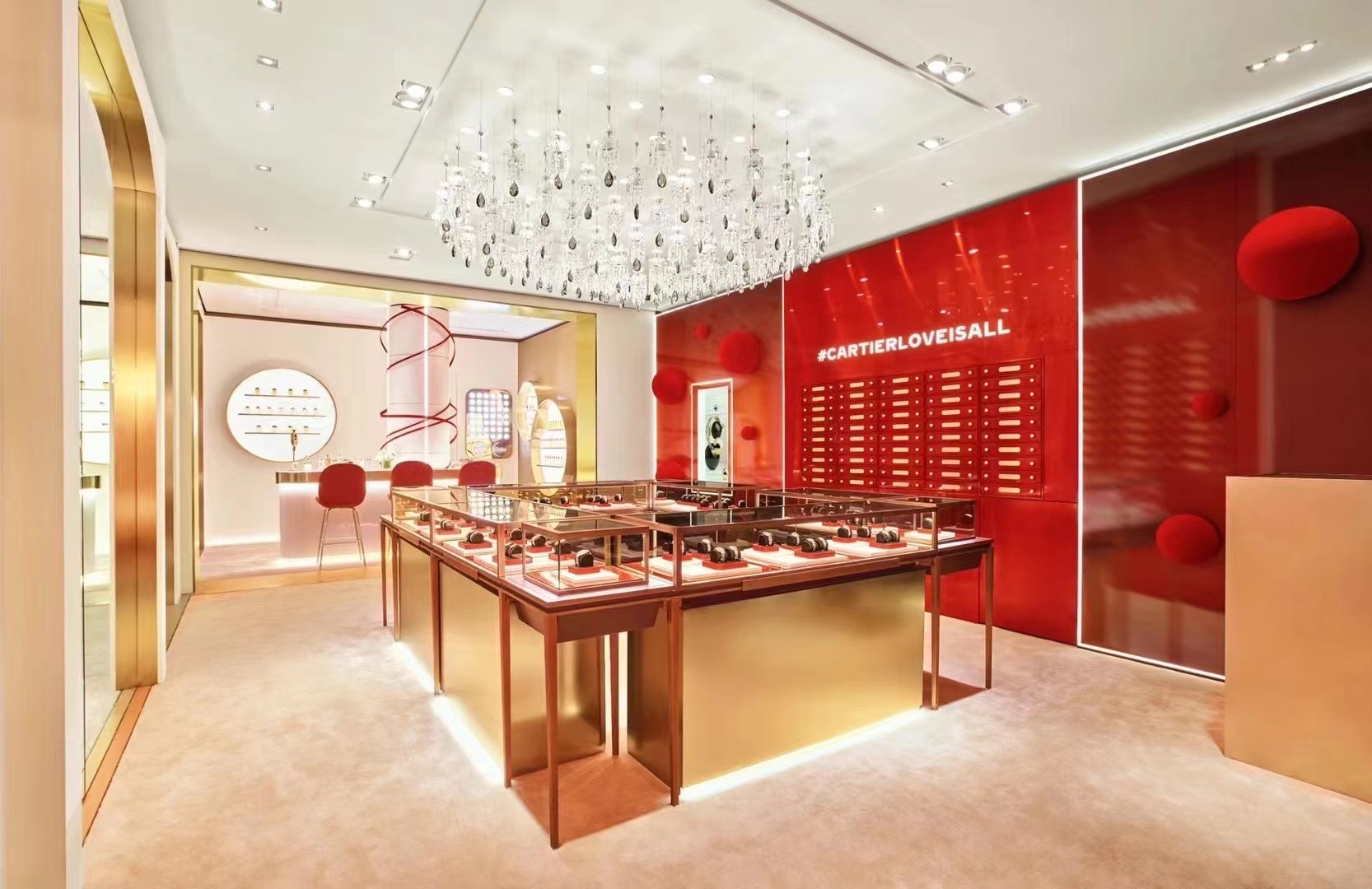 CARTIER Macau City of Dream Boutique Transformation December 11-March Macau