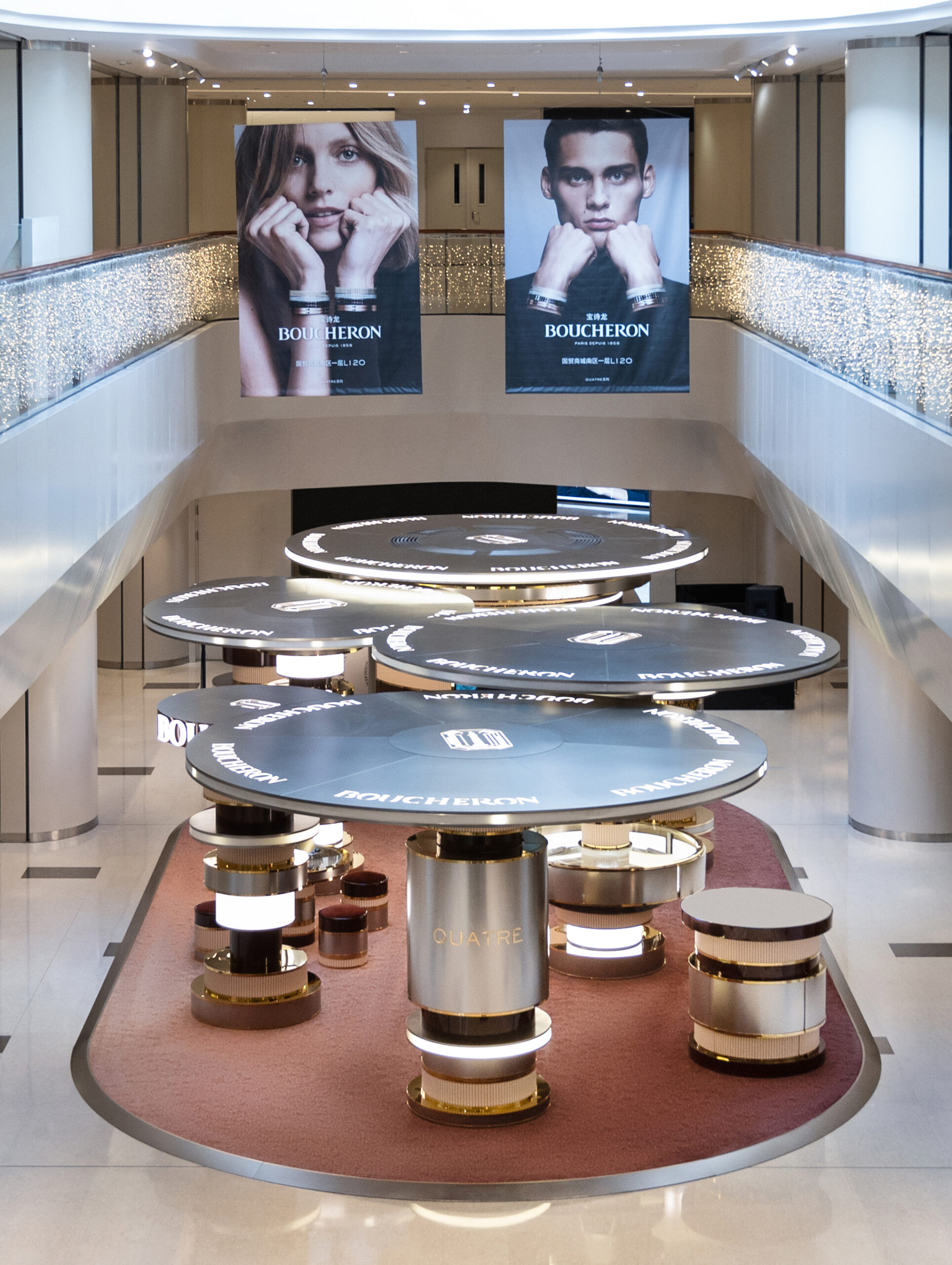 Boucheron Quatre Popup June-November Sanya Beijing Shenzhen Nanjing