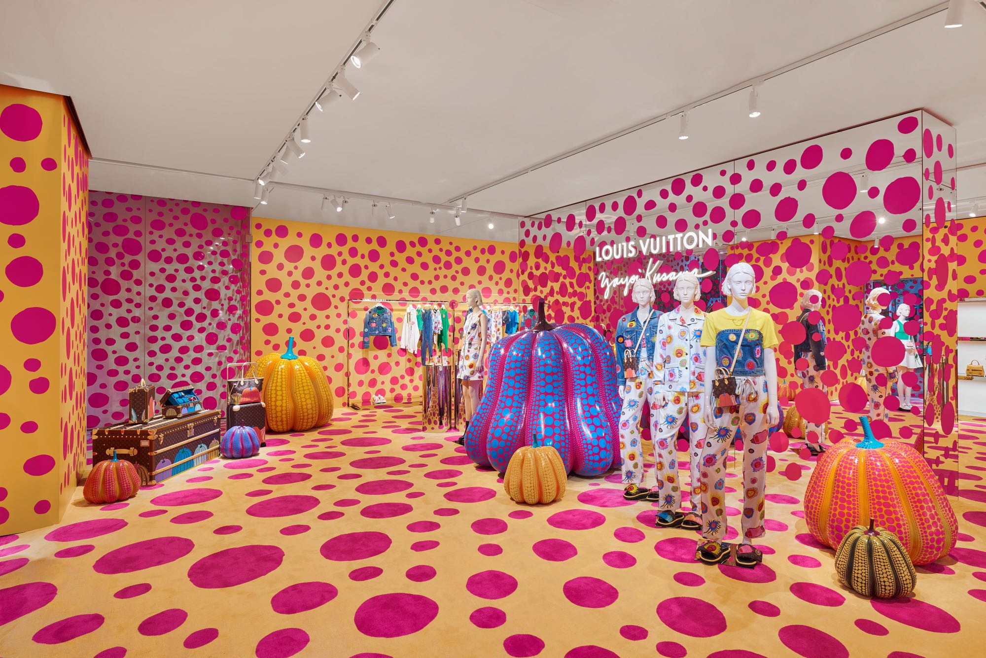 Louis Vuitton Yayoi Kusama Drop 2 Pop-up Mar 31 – Apr 9 2023 Guangzhou Hangzhou