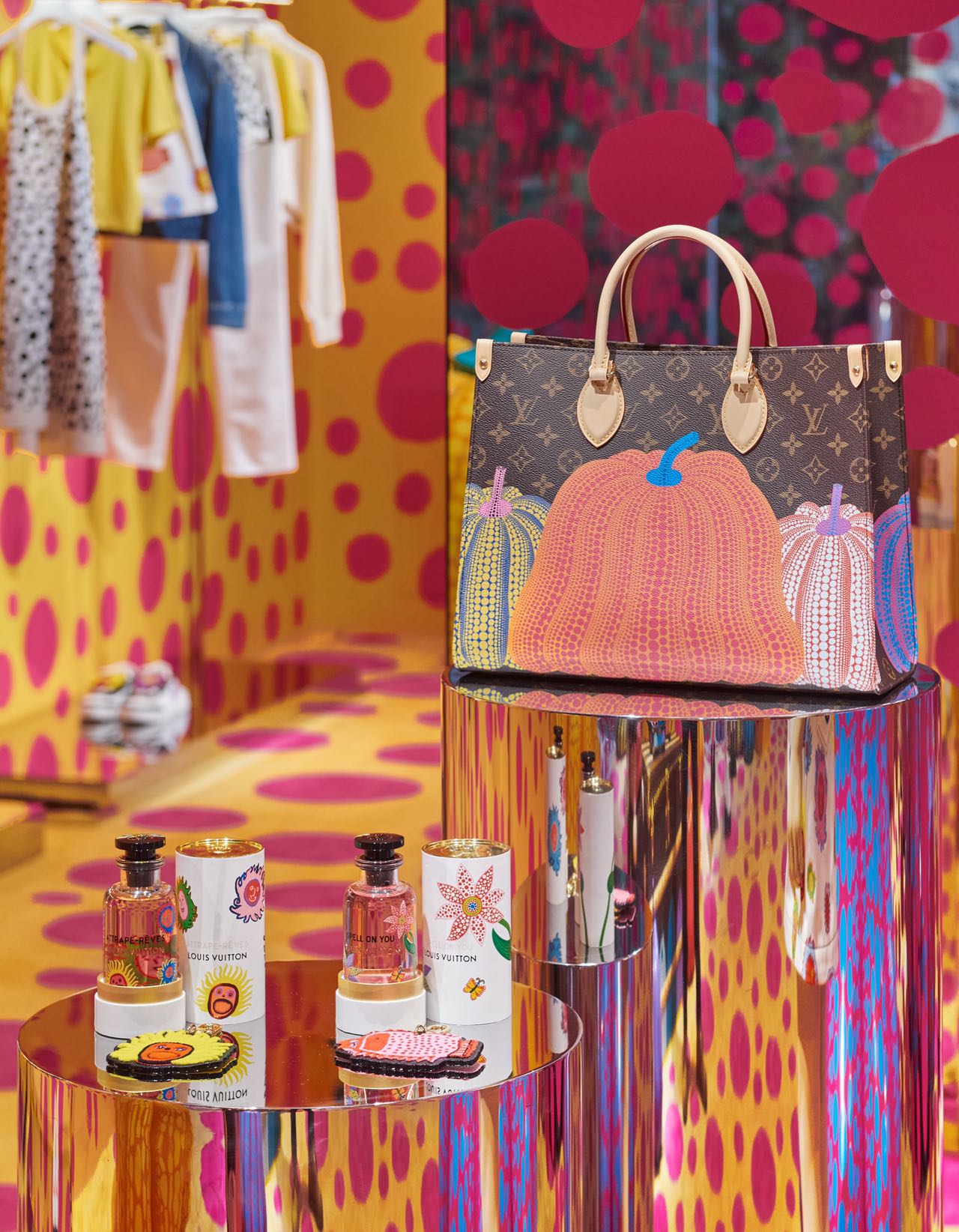 Louis Vuitton Renews Collaboration with Yayoi Kusama