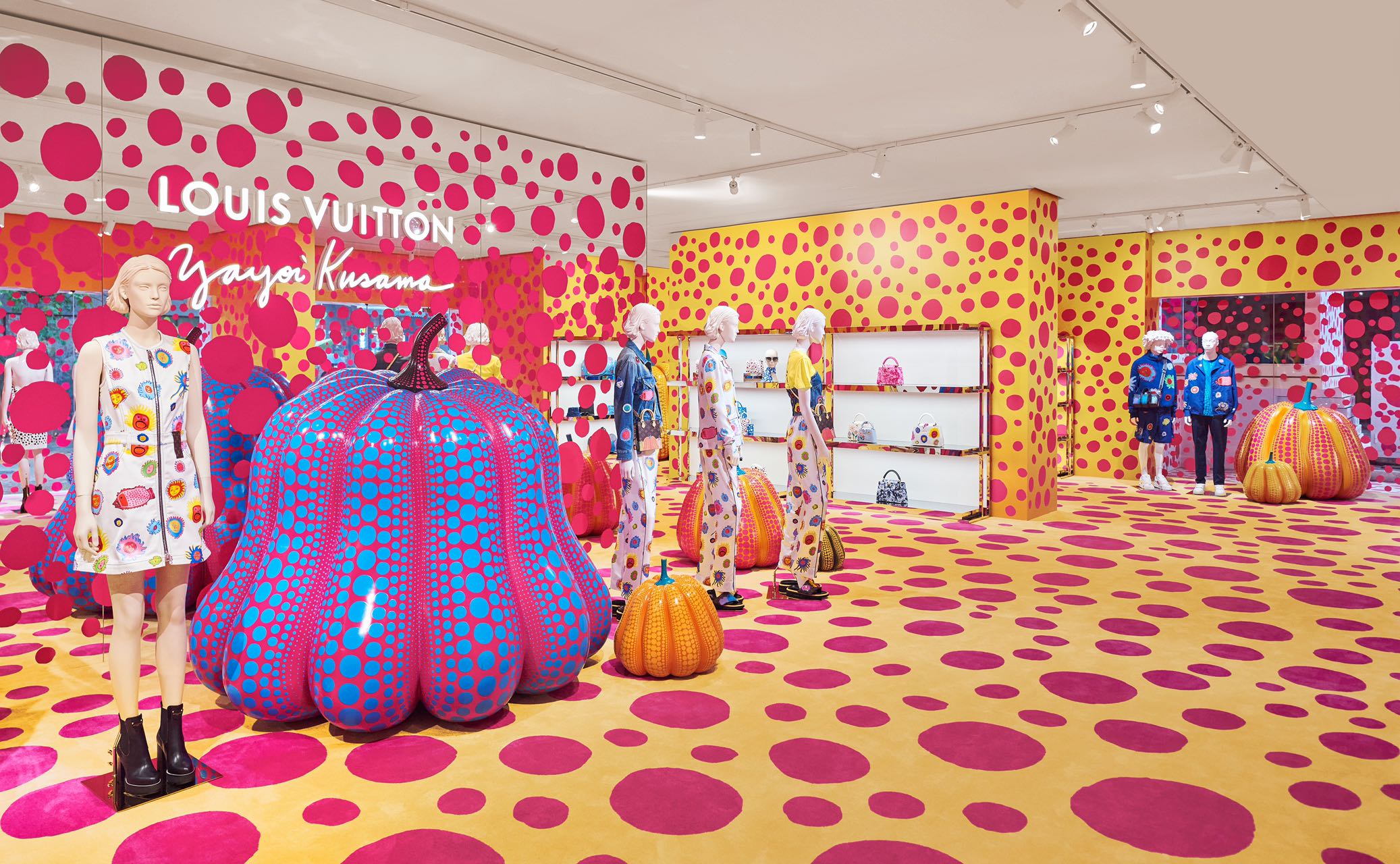 Louis Vuitton Yayoi Kusama Drop 2 Pop-up Mar 31 – Apr 9 2023 Guangzhou Hangzhou