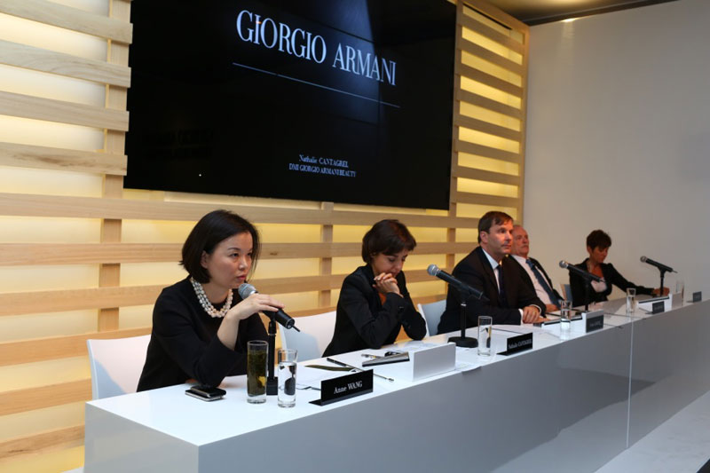 Armani - Crema Nera Launch